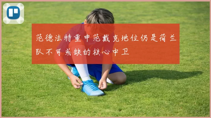 范德法特重申范戴克地位仍是荷兰队不可或缺的核心中卫