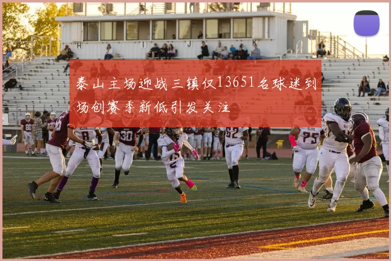 泰山主场迎战三镇仅13651名球迷到场创赛季新低引发关注